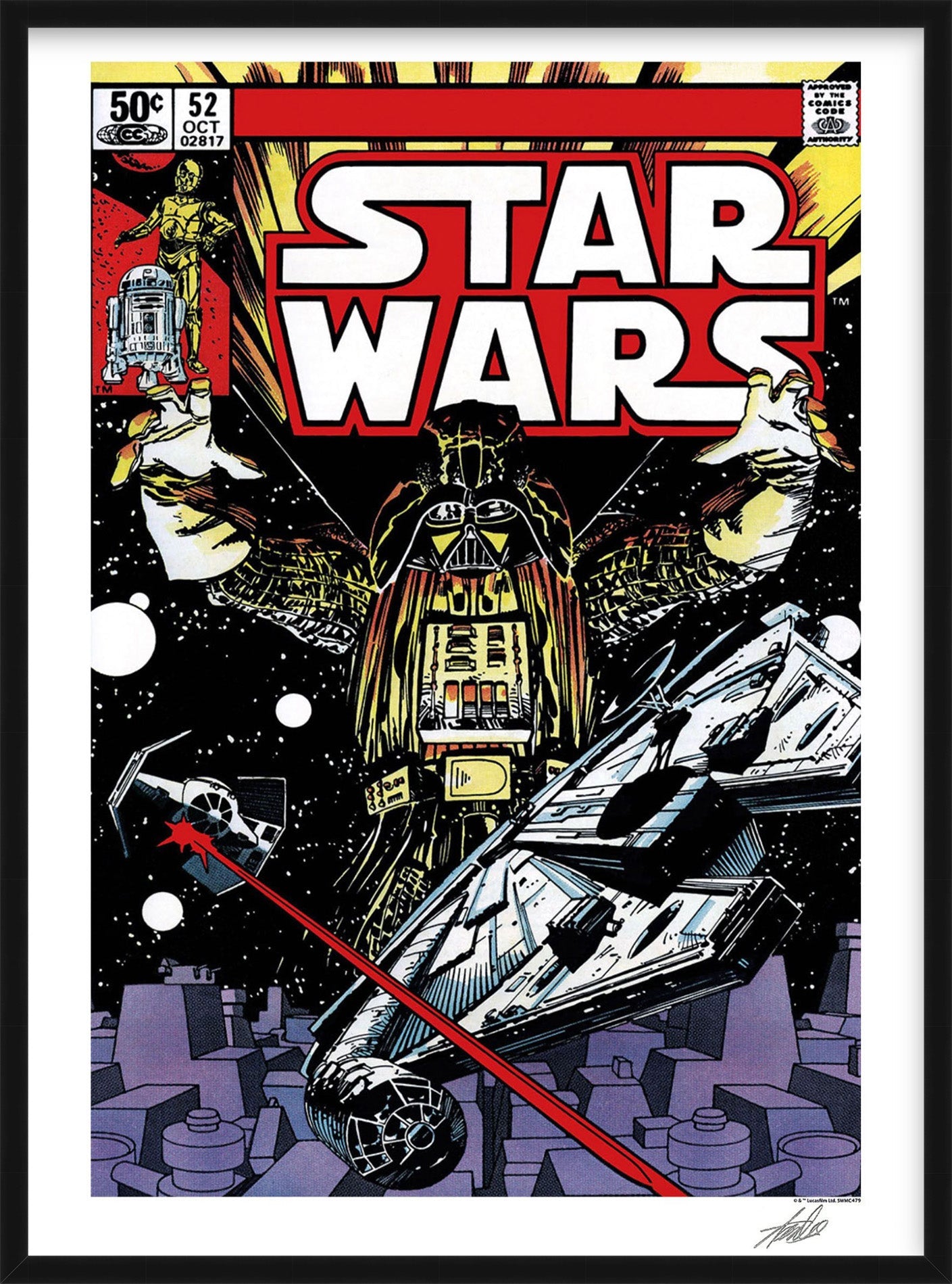 Star Wars #52 - To Take The Tarkin, Signed by Stan Lee
