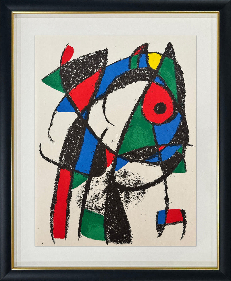 Joan Miró – Plate I (Lithographe II), 1975