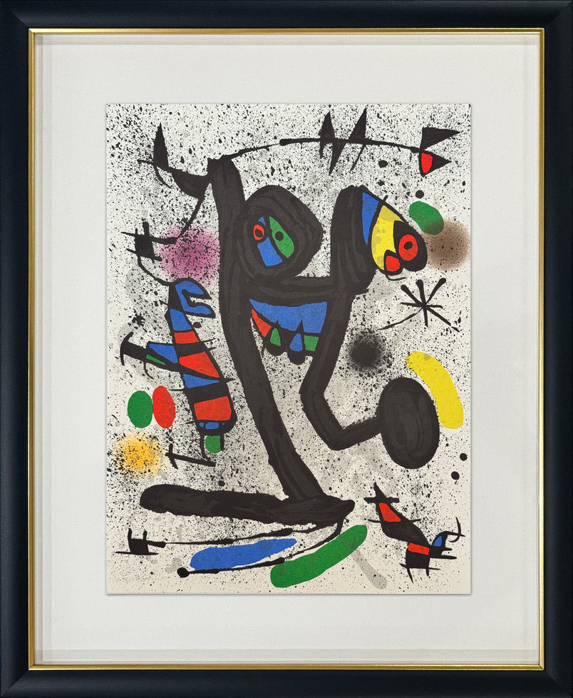 Joan Miro- La Demoiselle aux Papillons