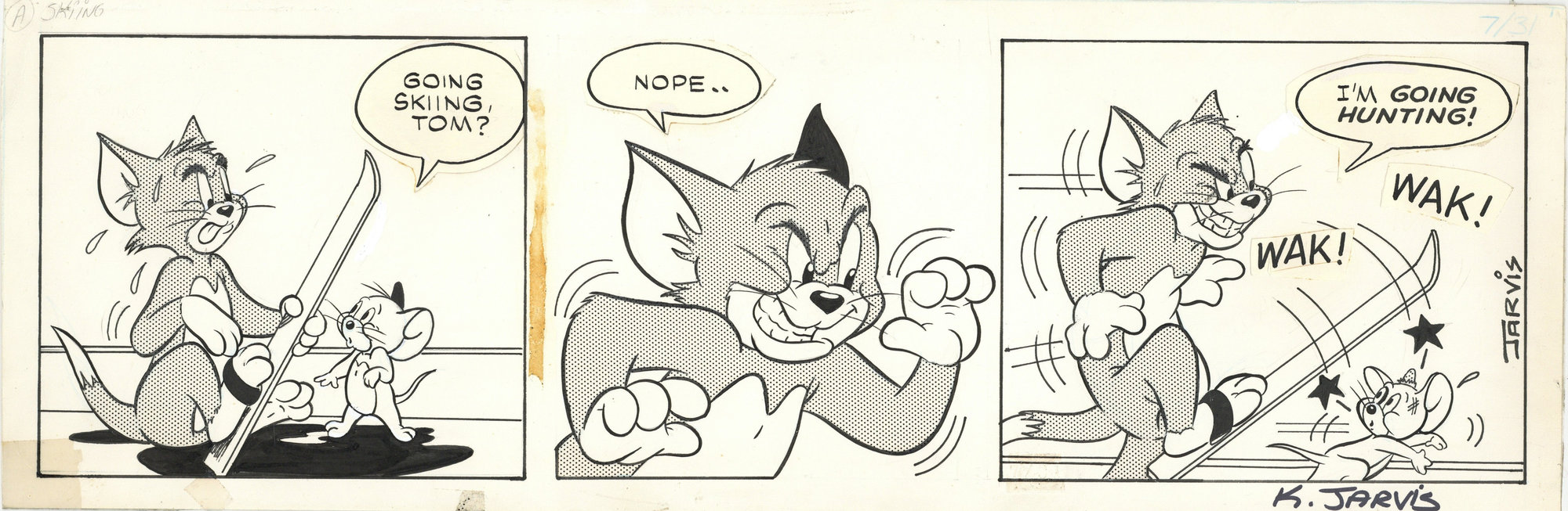 Tom and Jerry Original Comic Strip (1989): Tom, Jerry