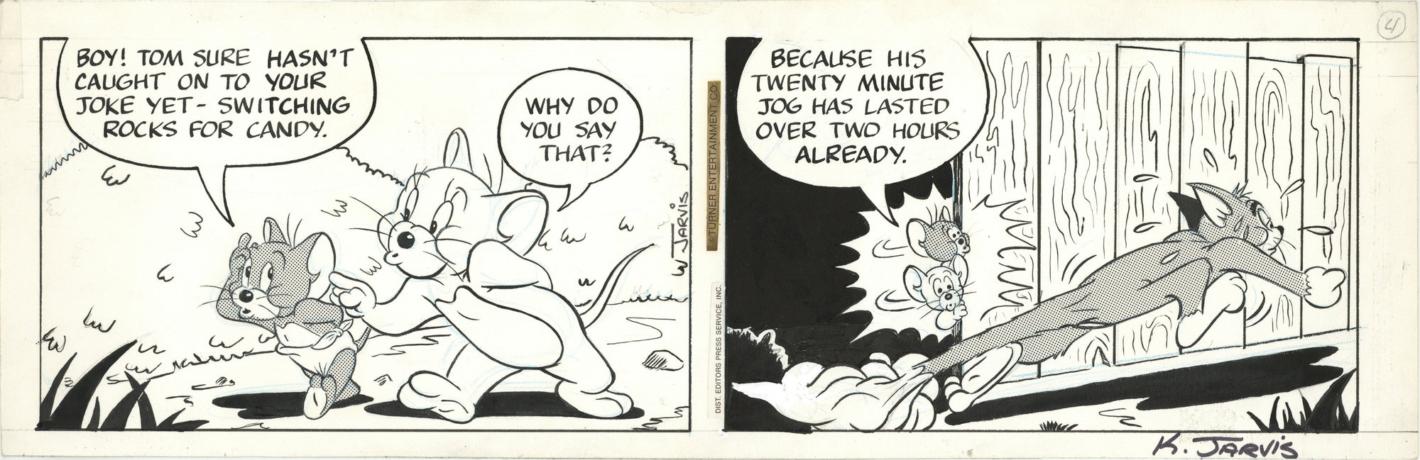 Tom and Jerry Original Comic Strip (1989): Tom, Jerry