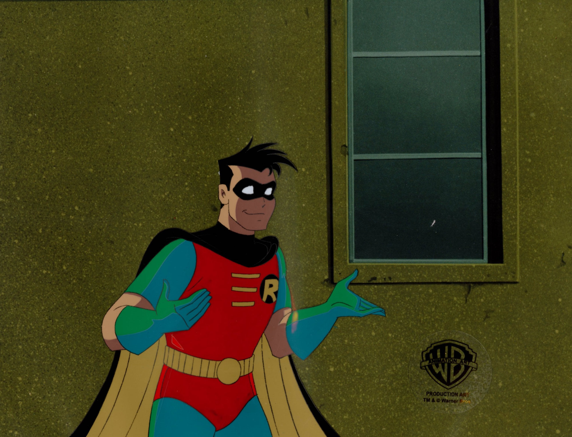 Batman The Animated Series Original Production Cel: Robin